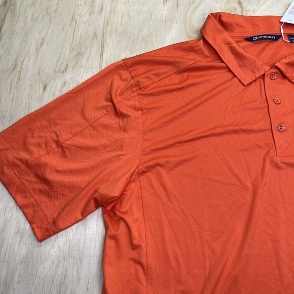 NEW XL Tall Denver Broncos Cutter Buck Throwback Forge Eco Stretch Polo Shirt - Picture 6 of 10